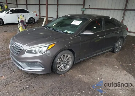 2016 Hyundai Sonata Sport from USA, damaged, VIN 5NPE34AF8GH393301